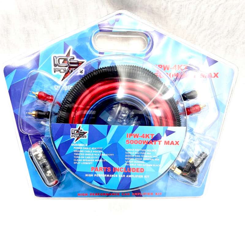 ICE Power IPW-4KIT 4 Gauge Wiring Kit